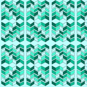 Aqua Chevron2