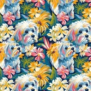 Puppies & Flowers - small 