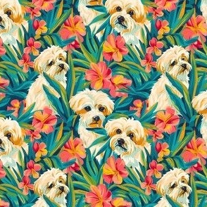 Dogs & Flowers - small 