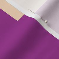 Retro Holiday Grid (24") - cream, purple (ST2021RHG)