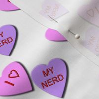 I Heart My Nerd Candy Hearts