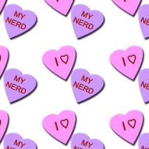 I Heart My Nerd Candy Hearts