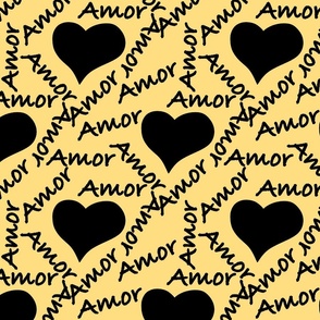 Amor yellow black
