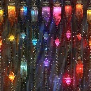 The ROYGBIV Illuminati Fairy Crystal Lights