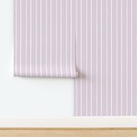 Vertical Painted Rough Textured Barcode Stripes - Lavender Pastel Purple and White - Feminine - Grand Millennial - Large