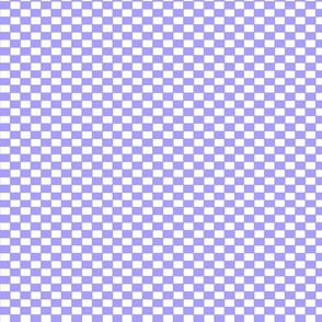 Blurred Checks- purple small scale