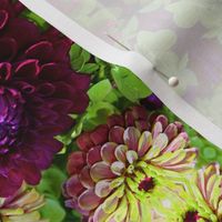 Lime and Magenta Zinnias_1169