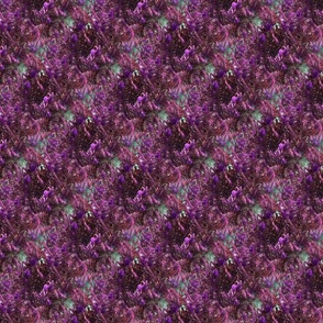 Purple Bottlebrush Tree Pattern