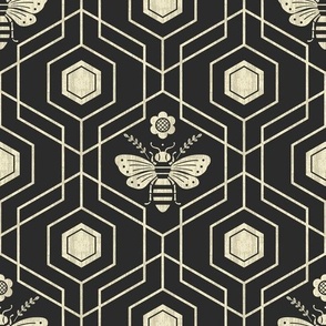Bee Dance - Art Deco - MEDIUM