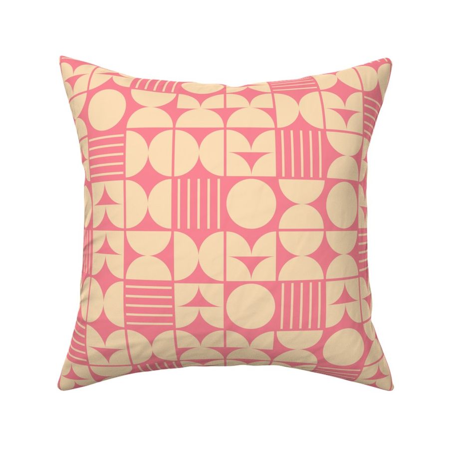 Geometric-midcentury-style-vintage-lines-circles-square-in-vintage-beige-white-on-soft-vintage-pink-XL--jumbo