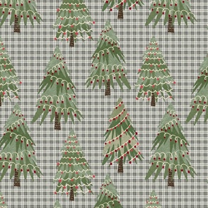 Plaid Tree Farm (Soft Black)