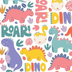 Bold Dino Pattern – Large