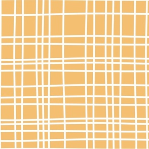 Yellow Plaid Pattern – Large