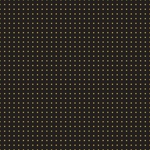 Tiny Dot Rows Black and Gold Tiny 1/SSJM24-C43