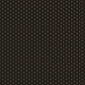 Tiny Dot Half-Drop Black and Gold Tiny 1/SSJM24-C42
