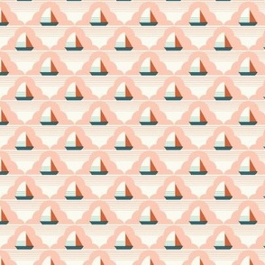 Sailing Boat Pink [mini]