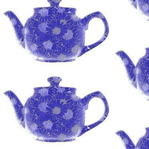 Teapot  Blue