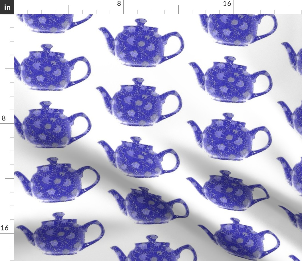 Teapot  Blue