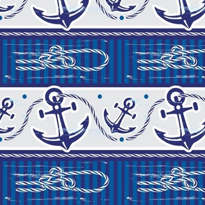 Nautical and sea symbols, Sailing knot and anchor