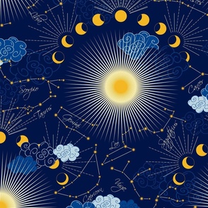 Feel the Cosmic night Sky - M