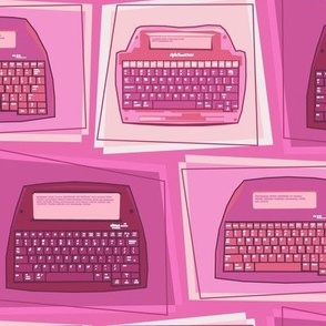 [Large Scale] Alphasmart Word Processor - Pink