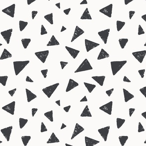Free textured triangles in black & white