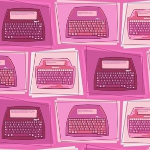 [Small Scale] Alphasmart Word Processor - Pink
