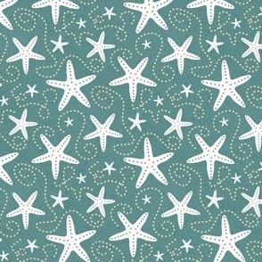 Cabrillo Starfish on Sea Green