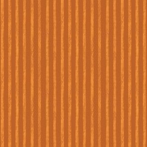 Rustic Pinstripe | Burnt Orange & Saffron Yellow | Quilting | Natural Christmas