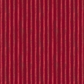 Rustic Pinstripe | Cranberry & Christmas Pink | Quilting | Natural Christmas