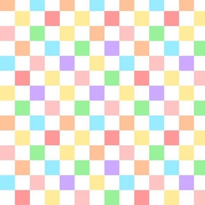 Rainbow Checkers-coordinate, Checkerboard, Checkered, Check