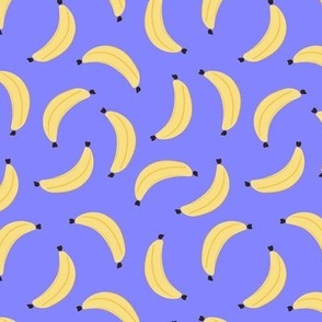 Bananas on purple