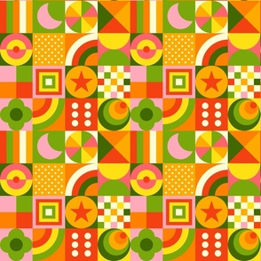 Fruity fresh summer geometrics check