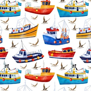 Cornish Fishing Boats