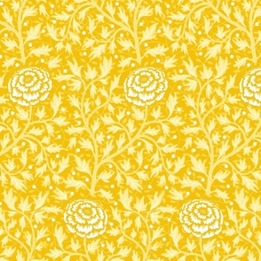 Vintage Florals Yellow 3