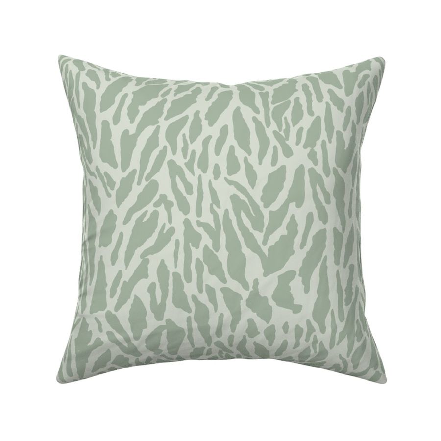 Safari Animal Print Wild Glamour texture in sage green 