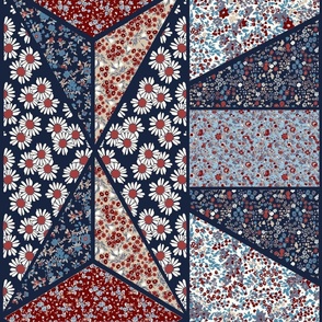 Floral Patchwork_Americana