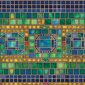 Tiffany’s Mosaic Tile Re Imagined medium scale