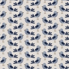 Quirky_Bluebirds (light brown background) 4x4