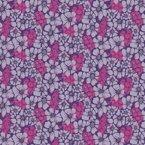 Mini-Phantes in the Lilacs - Pink Elephants (white 1.5) 6"