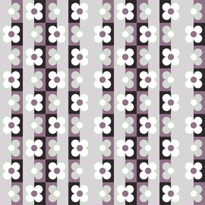 Orchid Tint Retro Floral