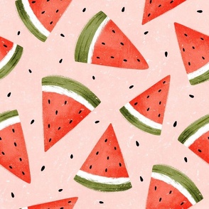 Watermelon Slices pink