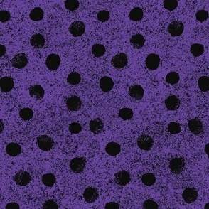 Purple Texture with Black Dots