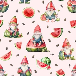 Watermelon Gnomes Pink