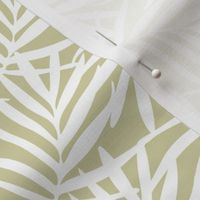 (S) Tropical Fronds - Soft Sage Green - Coastal - Tropical - Palm Trees - Minimalist - Palm Fronds - Palm Leaf - Leaves - Caribbean