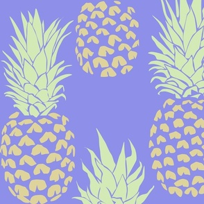 Pineapple on Blueberry