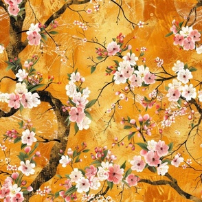 Hanami Sakura Art Nouveau-5