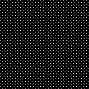 Swiss Dots Black White