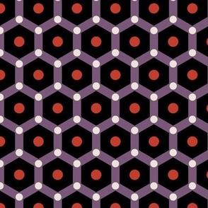 Hexagons and dots 