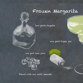 Classic Frozen Margarita Cocktail 